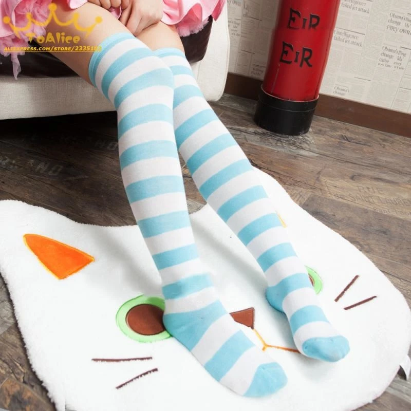 Pastel Striped Stockings 16 Pastel Striped Stockings - Image 14