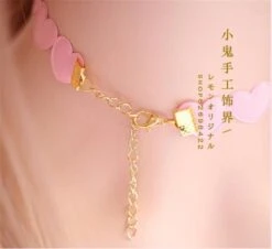 Pastel Valentine Choker -Clothing Discount Store pastel valentine choker chokers heart hearts necklace ddlg playground 226