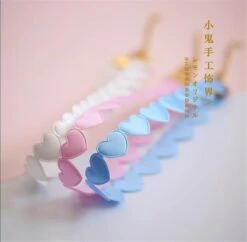 Pastel Valentine Choker -Clothing Discount Store pastel valentine choker chokers heart hearts necklace ddlg playground 396
