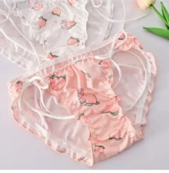 Peachy Bunny Panties 17 Peachy Bunny Panties -Clothing Discount Store peach bunny perfection panties underwear bunny rabbit lingerie 776
