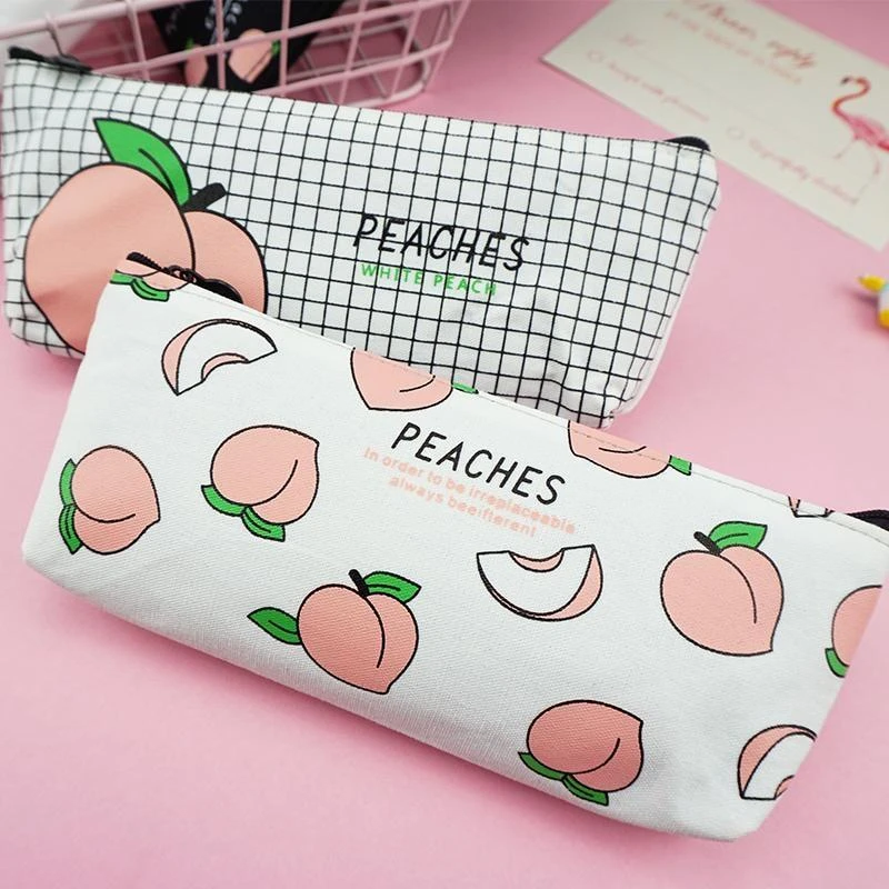 Peaches Makeup Bag 3 Peaches Makeup Bag