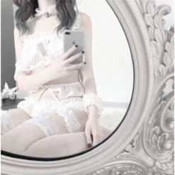 Peekaboo Heart Lingerie Set -Clothing Discount Store peekaboo heart lingerie set peekaboo heart lingerie set black 472