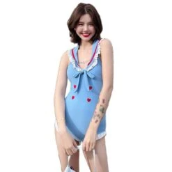 Pin Up Sailor Onesie 22 Pin Up Sailor Onesie -Clothing Discount Store pin sailor onesie adult onesies blue boy ddlg playground 713