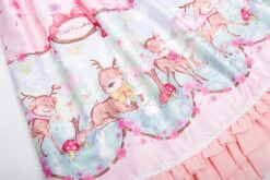 Pink Baby Deer Dress 15 Pink Baby Deer Dress -Clothing Discount Store pink baby deer dress baby deer fawn bambi bow bows kawaii babe 719