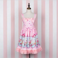 Pink Baby Deer Dress 13 Pink Baby Deer Dress -Clothing Discount Store pink baby deer dress s baby deer fawn bambi bow bows kawaii babe 488