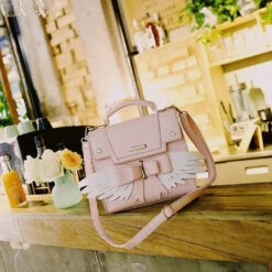 Pink Angel Wing Handbag 25 Pink Angel Wing Handbag -Clothing Discount Store pink card captor handbag bag bags handbags purse kawaii babe 421