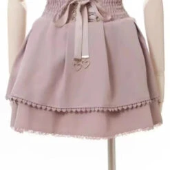Pink Dolly Angelcore Skirt 14 Pink Dolly Angelcore Skirt -Clothing Discount Store pink dolly angelcore skirt skirts kawaii fashion angelcore angelic 526
