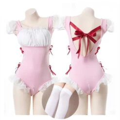 Pink Maid Onesie 34 Pink Maid Onesie -Clothing Discount Store pink maid onesie bodysuit bodysuits cosplay cosplaying costume bodysuit kawaii babe 788