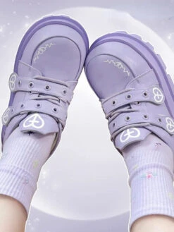 Pink Menhera Platform Shoes -Clothing Discount Store pink menhera platform shoes footwear kawaii shoes menhera pink platform shoes kawaii babe 784