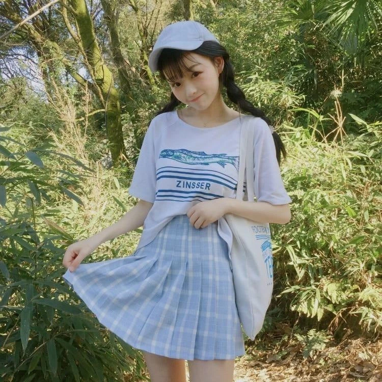 Pink Plaid School Girl Skirt 12 Pink Plaid School Girl Skirt - Image 10