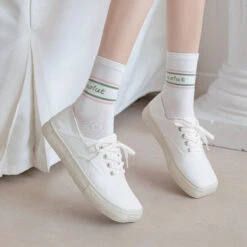 Pink Strawberry Cotton Socks -Clothing Discount Store pink strawberry cotton socks berries fruit fruity kawaii 536