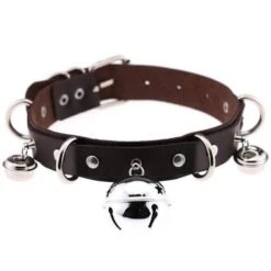 Pleather Cat Bell Collar 33 Pleather Cat Bell Collar -Clothing Discount Store pleather cat bell collar coffee cats choker necklaces chokers collars jewelry ddlg playground 416