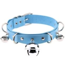 Pleather Cat Bell Collar 28 Pleather Cat Bell Collar -Clothing Discount Store pleather cat bell collar light blue cats choker necklaces chokers collars jewelry ddlg playground 261