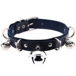 Pleather Cat Bell Collar 35 Pleather Cat Bell Collar -Clothing Discount Store pleather cat bell collar navy cats choker necklaces chokers collars jewelry ddlg playground 819