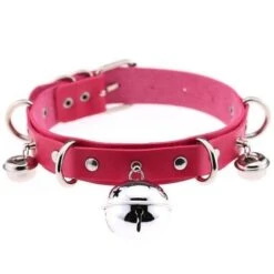 Pleather Cat Bell Collar 34 Pleather Cat Bell Collar -Clothing Discount Store pleather cat bell collar rose red cats choker necklaces chokers collars jewelry ddlg playground 889