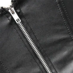 Pleather & Lace Corset Dress (Up To 6XL) -Clothing Discount Store pleather lace corset dress up to 6xl black latex corset corset dress corsets dresses shirt kawaii babe 791