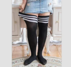 Plus Size School Girl Stockings -Clothing Discount Store plus size school girl stockings knee high nylons school girl socks stockings socks kawaii babe 736