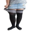 Plus Size School Girl Stockings 1 Plus Size School Girl Stockings -Clothing Discount Store plus size school girl stockings style white stripes knee high nylons school girl socks stockings socks kawaii babe 174