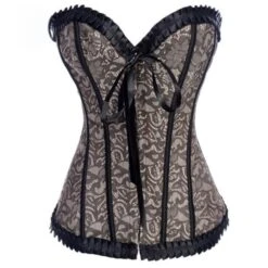 Classic Elegant Corsets (Up To 6XL) -Clothing Discount Store plus size silk corset waist trainer shapewear top 111