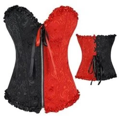 Classic Elegant Corsets (Up To 6XL) -Clothing Discount Store plus size silk corset waist trainer shapewear top 744