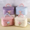 Plush Tulip Make-Up Case -Clothing Discount Store plush tulip make up case bags flowers makeup bag kawaii babe 462