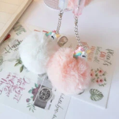 Plush Unicorn Pompom Pens -Clothing Discount Store plush unicorn pompom pens both save fairy kei pastelcore pen stationary kawaii babe 413