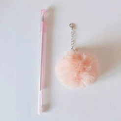 Plush Unicorn Pompom Pens -Clothing Discount Store plush unicorn pompom pens fairy kei pastelcore pen stationary kawaii babe 918