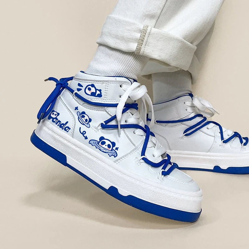 Poolside Panda Casual Sneakers 7 Poolside Panda Casual Sneakers - Image 5