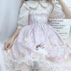 Porcelain Doll Dress -Clothing Discount Store porcelain doll dress cat dress dresses little girl space dress kawaii babe 180