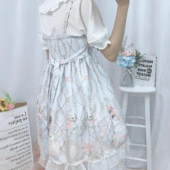 Porcelain Doll Dress -Clothing Discount Store porcelain doll dress cat dress dresses little girl space dress kawaii babe 730