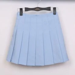 Solid Color Pleated Skirt 38 Solid Color Pleated Skirt -Clothing Discount Store preppy pleated skirt anime cosplay business casual buttons gothic lolita skirts kawaii babe 374