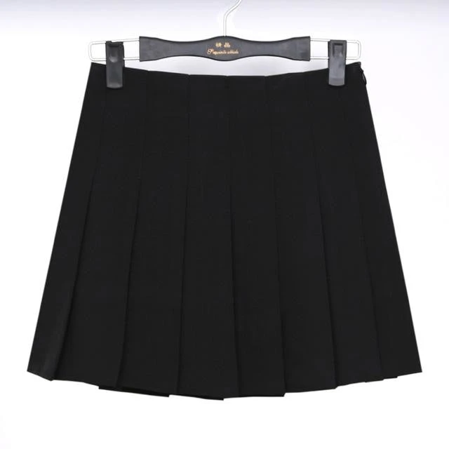 Solid Color Pleated Skirt 17 Solid Color Pleated Skirt - Image 15