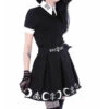 Pretty Witch Skirt & Blouse 1 Pretty Witch Skirt & Blouse -Clothing Discount Store pretty witch skirt black goth crescent moon choker skirts kawaii babe 991