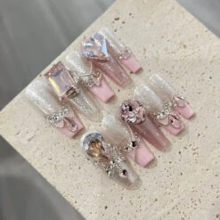Princess Deco Press On Nails -Clothing Discount Store princess deco press nails false princess deco press on nails press 401