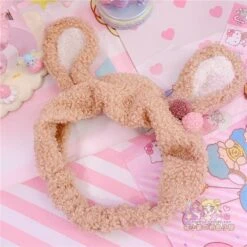Fuzzy Bunny Hair Band -Clothing Discount Store product image 1181499392