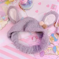 Fuzzy Bunny Hair Band -Clothing Discount Store product image 1181499393