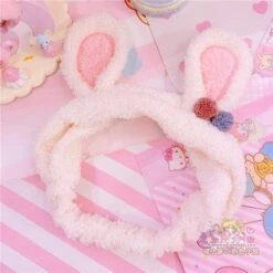 Fuzzy Bunny Hair Band -Clothing Discount Store product image 1181499399