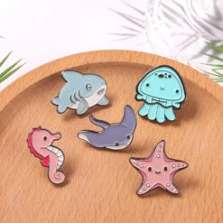 Tiny Sea Animal Pins -Clothing Discount Store product image 1817008395