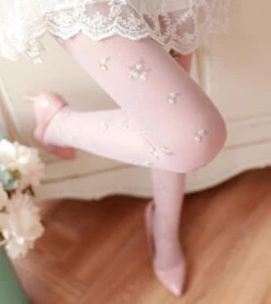 Elegant Floral Tights 32 Elegant Floral Tights -Clothing Discount Store product image 204224535