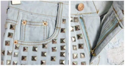 Studded Jean Shorts 24 Studded Jean Shorts -Clothing Discount Store product image 20815430