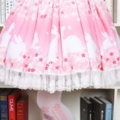 Cherry Blossom Bunny Skirt -Clothing Discount Store product image 273944896