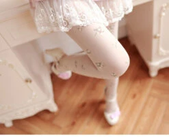 Elegant Floral Tights 37 Elegant Floral Tights -Clothing Discount Store product image 280142861