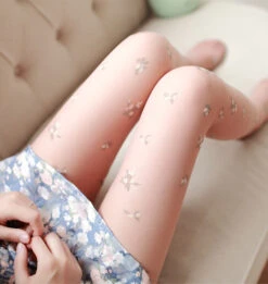 Elegant Floral Tights 33 Elegant Floral Tights -Clothing Discount Store product image 280142903