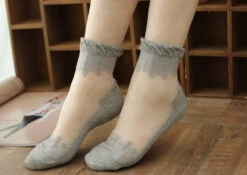 Invisible Lace Socks 35 Invisible Lace Socks -Clothing Discount Store product image 333545292