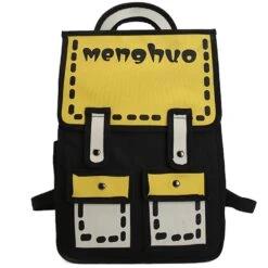 2D Cartoon Backpack -Clothing Discount Store product image 340792487
