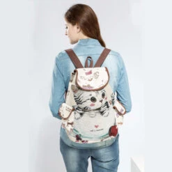 Canvas Kitten Rucksack -Clothing Discount Store product image 361966881