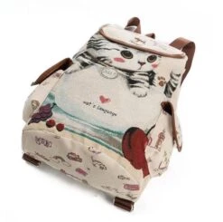 Canvas Kitten Rucksack -Clothing Discount Store product image 361966883 1024x1024 2x 1