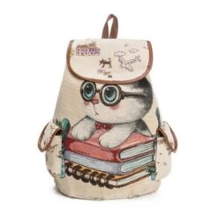 Canvas Kitten Rucksack -Clothing Discount Store product image 361966889