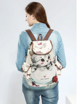 Canvas Kitten Rucksack -Clothing Discount Store product image 361966905