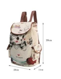 Canvas Kitten Rucksack -Clothing Discount Store product image 361966919